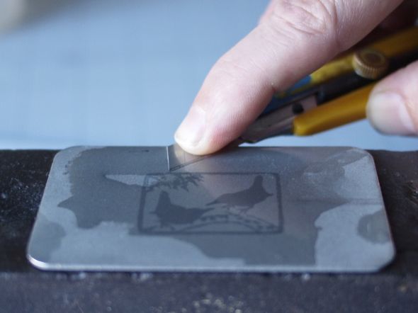 Wren Haven Sharpening Card